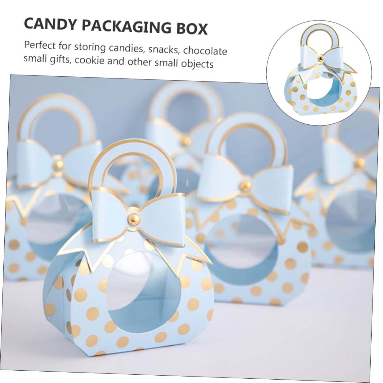 UTHCLO 50stücke Hochzeitsgeschenk Süßigkeiten Boxen Kleine Papierboxen Für Gastgeschenke Für Hochzeiten Und Partys Design Mit Schleife Zur Aufbewahrung Von Süßigkeiten Und Snacks