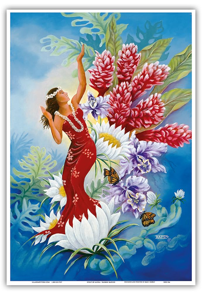 Amazon.com: Spirit of Aloha - Hawaiian Hula Dancer - From an
