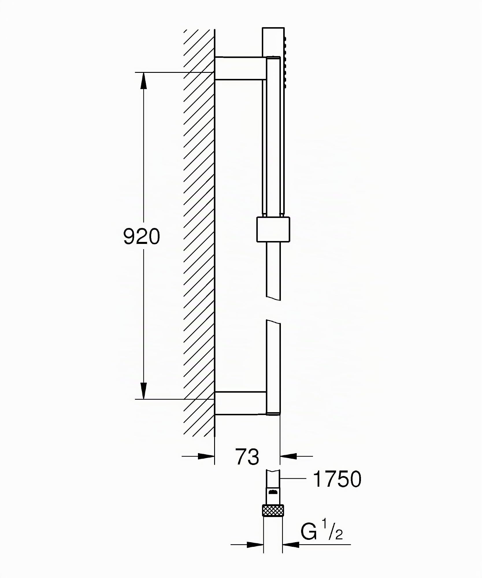 Grohe Euphoria - Sistema de ducha 600 mm Ref. 27892000