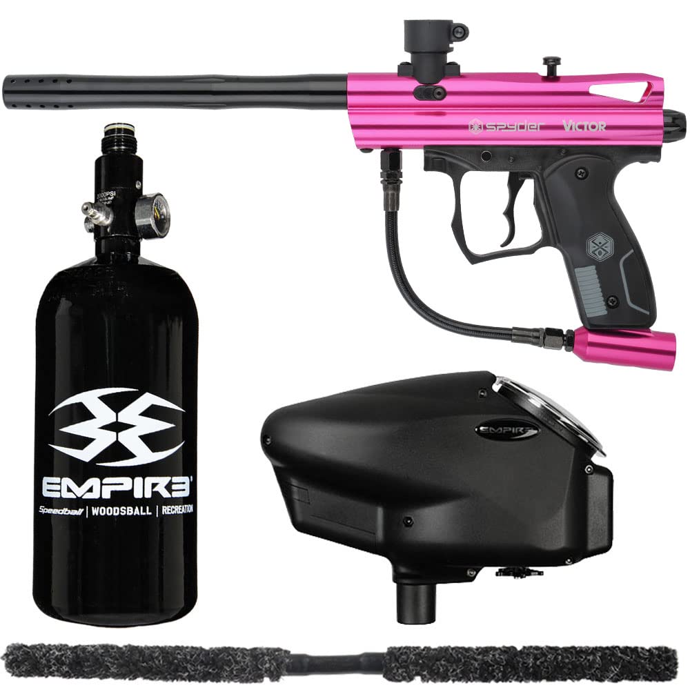 Action Village Kingman Spyder Victor Core Paintball Gun Package Kit