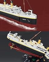 Vista 8 de dOvOb Titanic Model Building Blocks Set, 2022 Pieces Bricks, Compatible with Major Brands