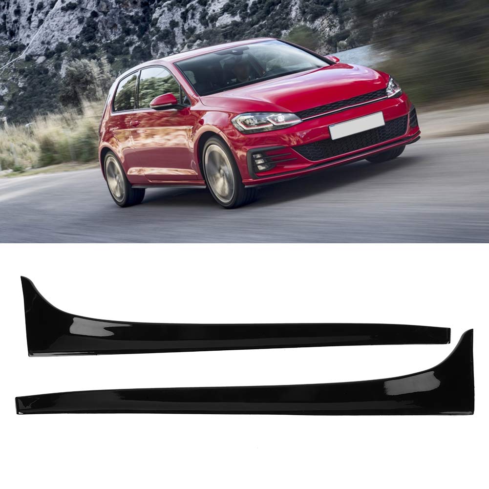 2pcs Arrière Arrière De Voiture Aile Latérale Spoiler ABS Aile Arrière Ajouter Accessoires De Voiture Extérieur Convient Pour Golf 7 14 19