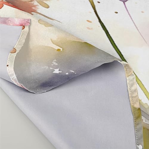 Miniatura 4 de Cloth Napkins Set of 6 Abstract Dandelion 20x20 Inch Cloth Napkins Flower Painted Washable Reusable Kitchen Dinner Napkins Table Decor for Wedding,