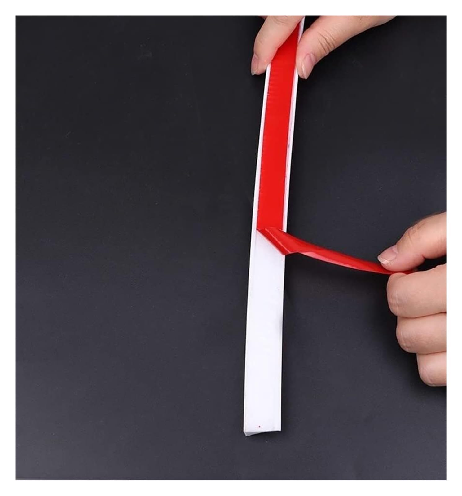 Piezas de ducha Tira impermeabilizante, tira de retención de fregadero for encimera, tira de sellado de ducha autoadhesiva impermeable, de retención de presa de agua de umbral(White,3m/118 inch)