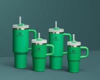 Vista 88 de STANLEY Quencher H2.0 Vaso Térmico con asa y pajilla, 64 onzas, tapa Flowstate de 3 posiciones, gran capacidad para viajes y deportes, vaso de acero