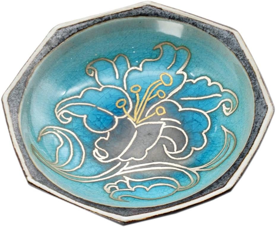 作家物 トルコ 陶器ヴィンテージ*オーナメント プレート*ハンド