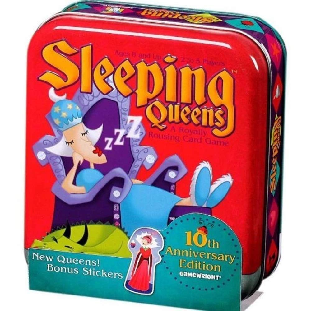 Gamewright Sleeping Queens 10th Anniversary Tin Card Game