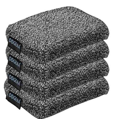 Heavy - Duty Kitchen Sponge - 20 Times More Durable Scratch Free Suitable for Non - Stick Cookware - Cut - Resistant Multi - Purpose Cleaning Supplies for Home (4 Pack Grey)