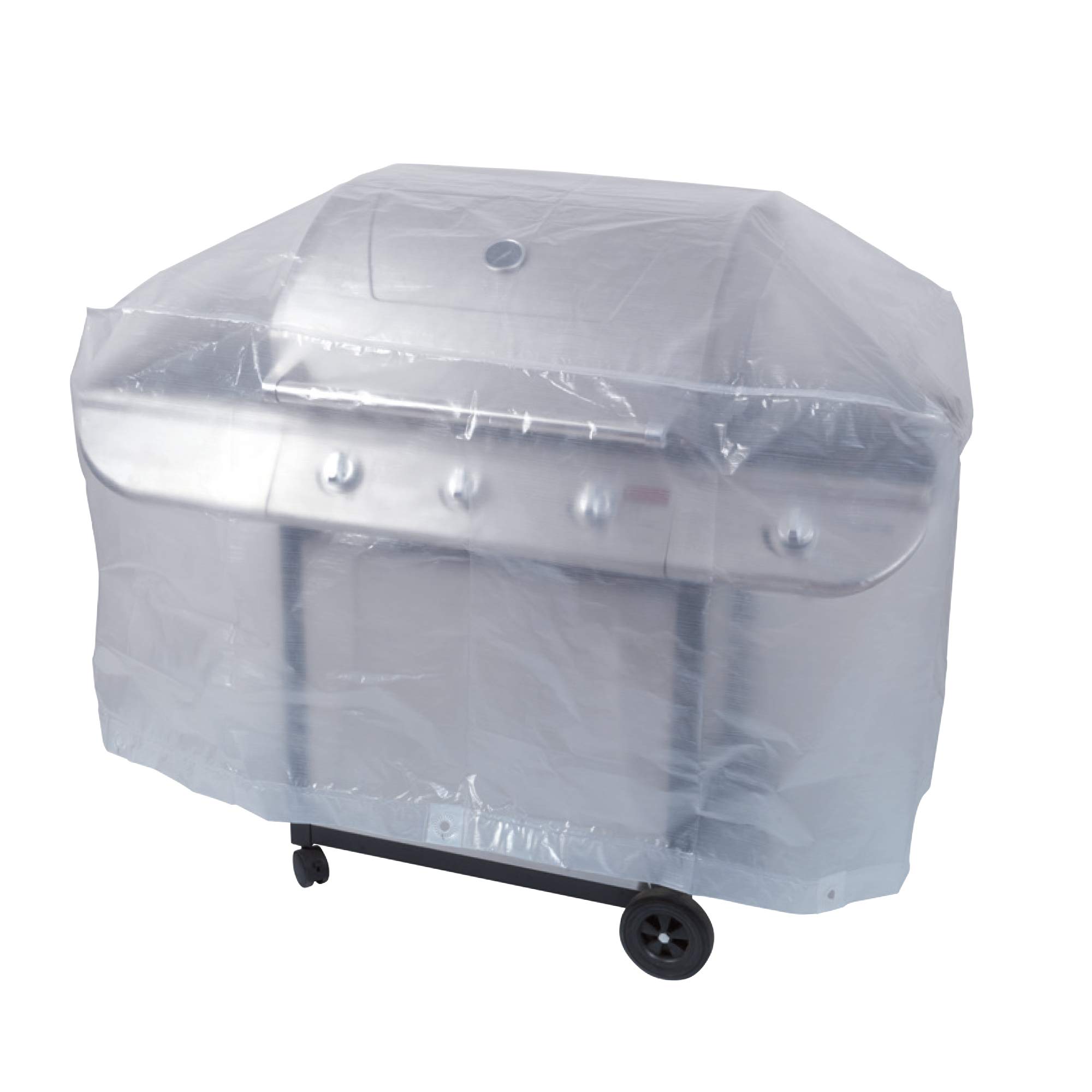 Ribiland Housse transparente barbecue 130x70x80 cm