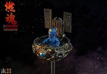 Amazon.co.jp: 未開封 darkcrowntoys 『燃魂』 青鬼 風神 1/6