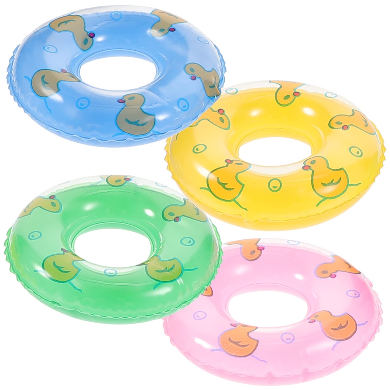 Veemoon Dorable 12pcs Mini Swimming Rings Baby Swimming Floats Pool Toys for Boys and Girls