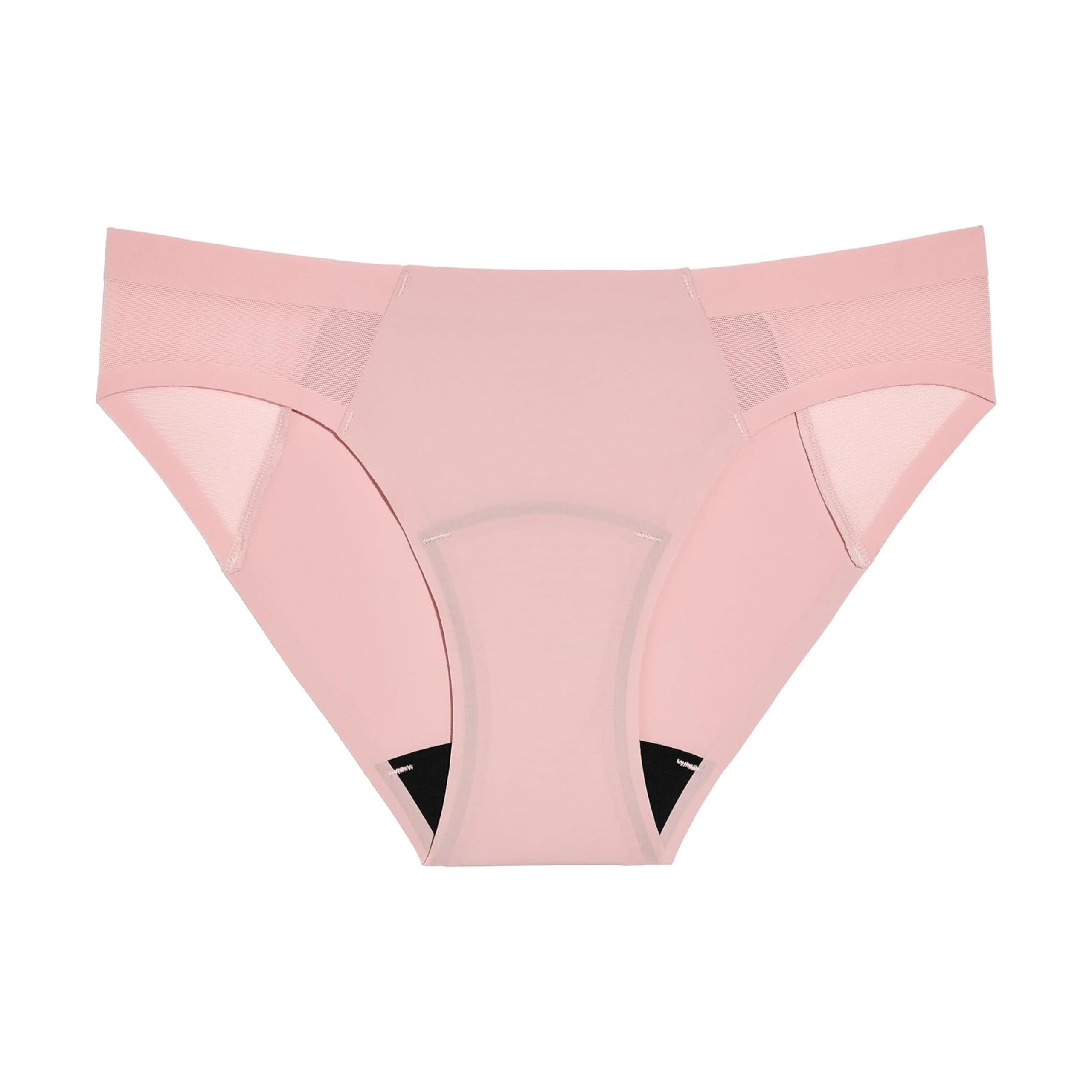 KNIX Women Leakproof Period Underwear Mesh Boyshort – Light Flow Protection, Absorbs 1–3 Regular Tampons