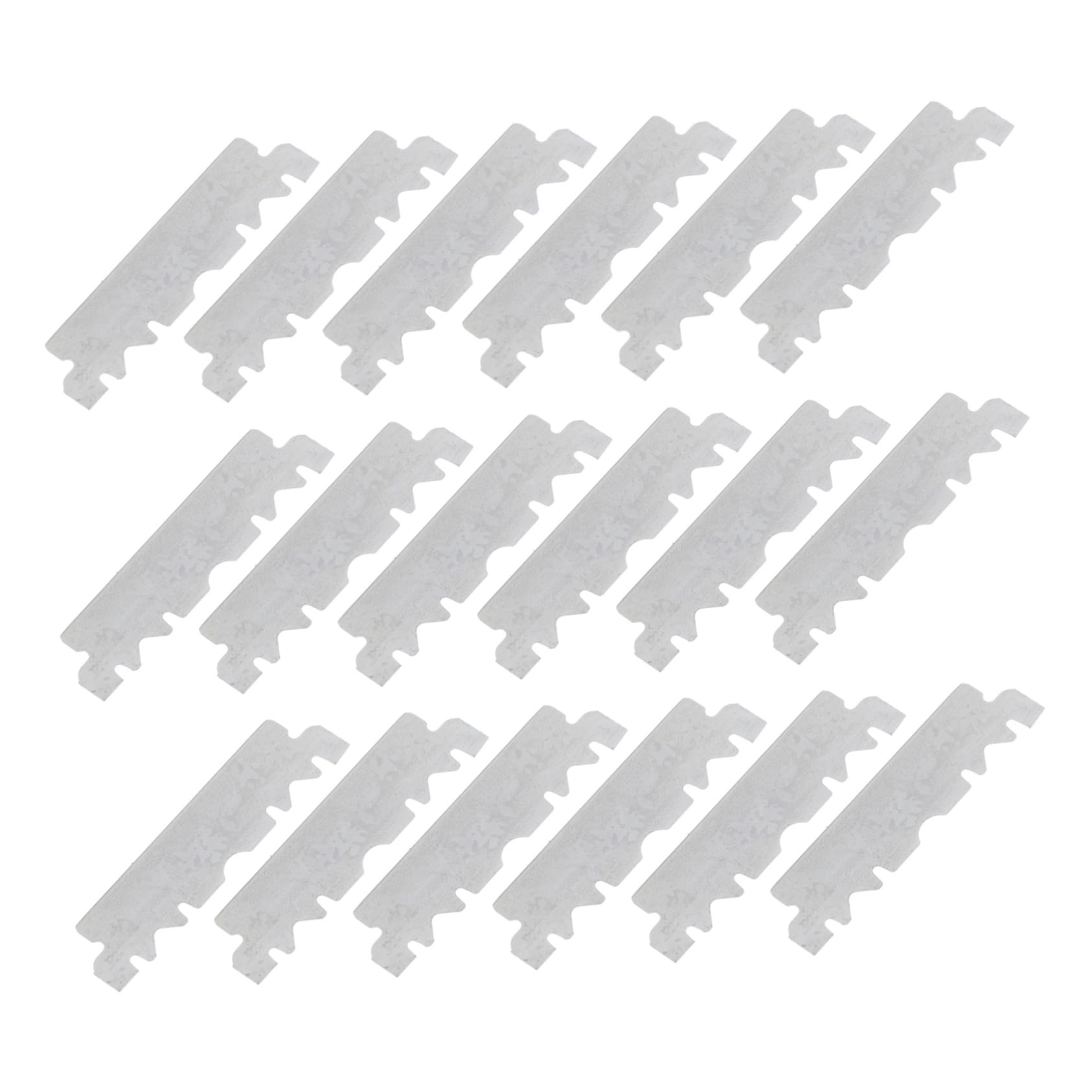 SOESFOUFU 100pcs Single Face Razor Blades Old Folding Cutter for Barbershop Use Portable and Face Shaver for Beard Sideburns and Hair