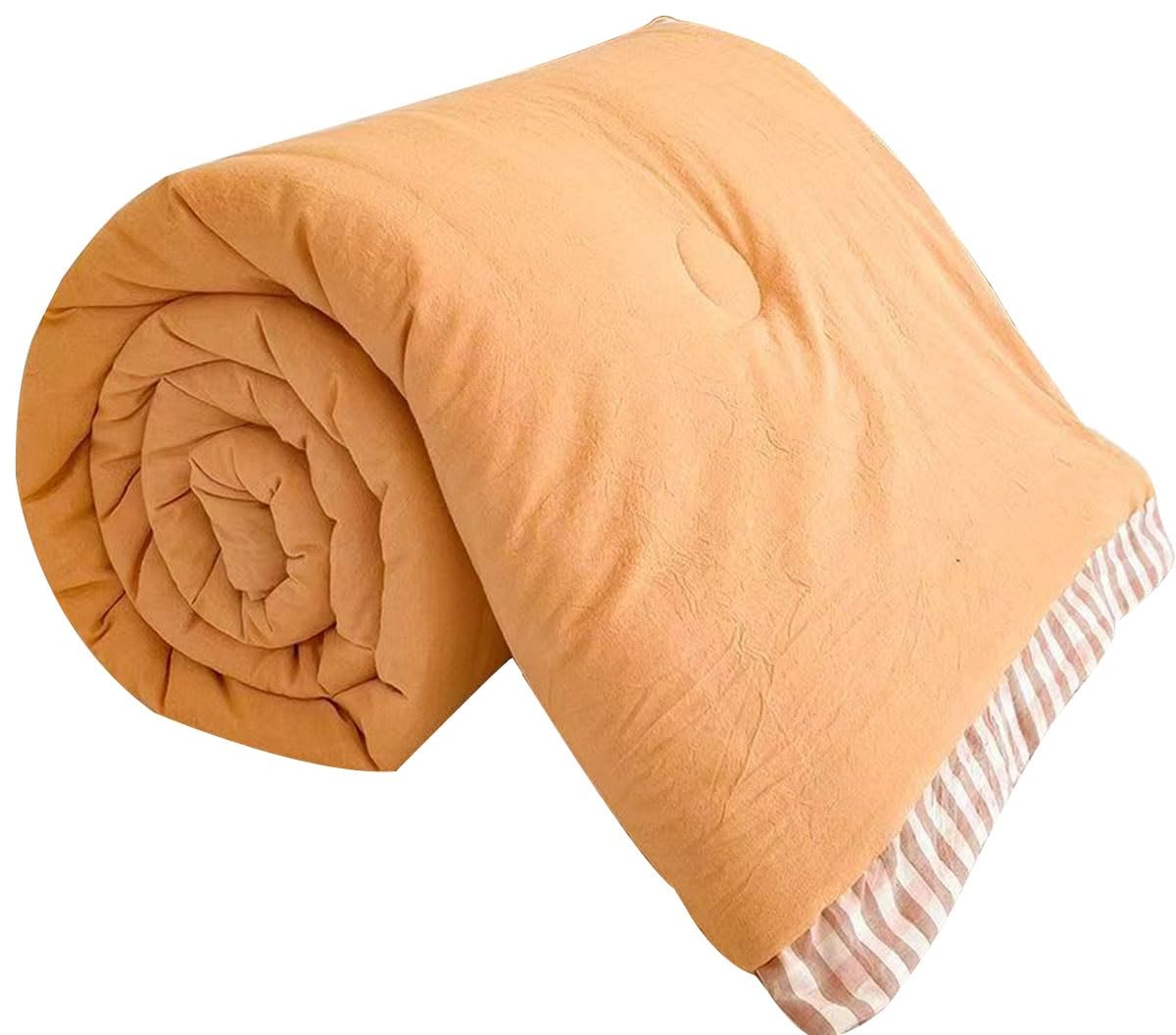 SYXMPFRHO ﻿Quilted Bedspreads Double Single King, Coverless Duvet Reversible Lightweight Microfiber Coverlets Quilt Comforter Easy Care Sofa Blanket Throw(J,150 * 200CM)