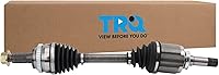 Vista 85 de TRQ Conjunto de eje CV delantero del lado del conductor o del pasajero Compatible con Subaru Crosstrek 2016-2017 2014-2015 XV Crosstrek