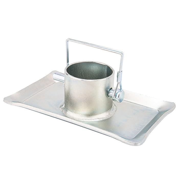 Buy Trailer Jack Foot Plate with Pin Base, Jack Foot Plate 5000 lbs for
