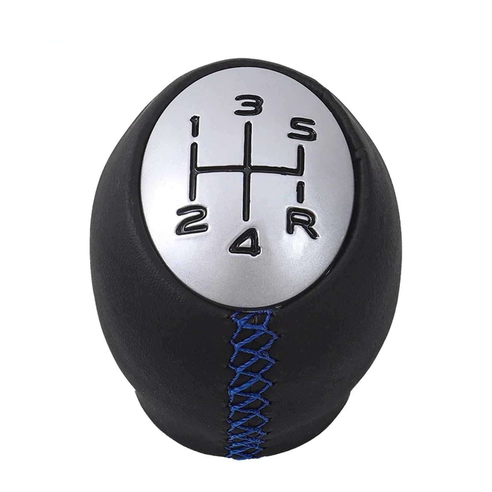 Sauanmnktp Blue-5 Speed Gearshift Knob For Megaane 5 6 Speed Handball Shift Lever Head(Blue-5 Speed)