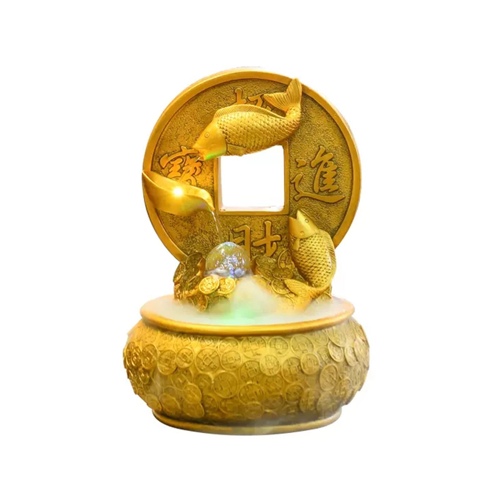 Fuente de escritorio decorativa para salón y rincón de lectura en casa