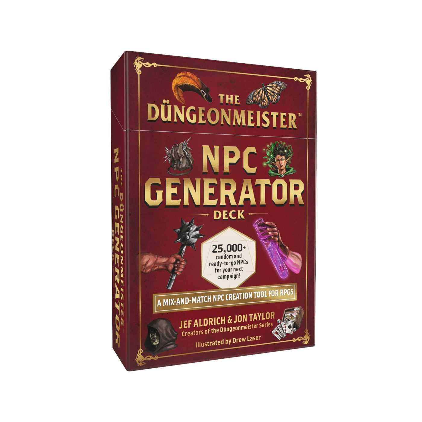 The Düngeonmeister NPC Generator Deck: A Mix-and-Match NPC Creation Tool for RPGs (Düngeonmeister Series)