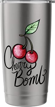 Cherry Bomb Cute Cherry Stainless Steel Insulated Tumbler