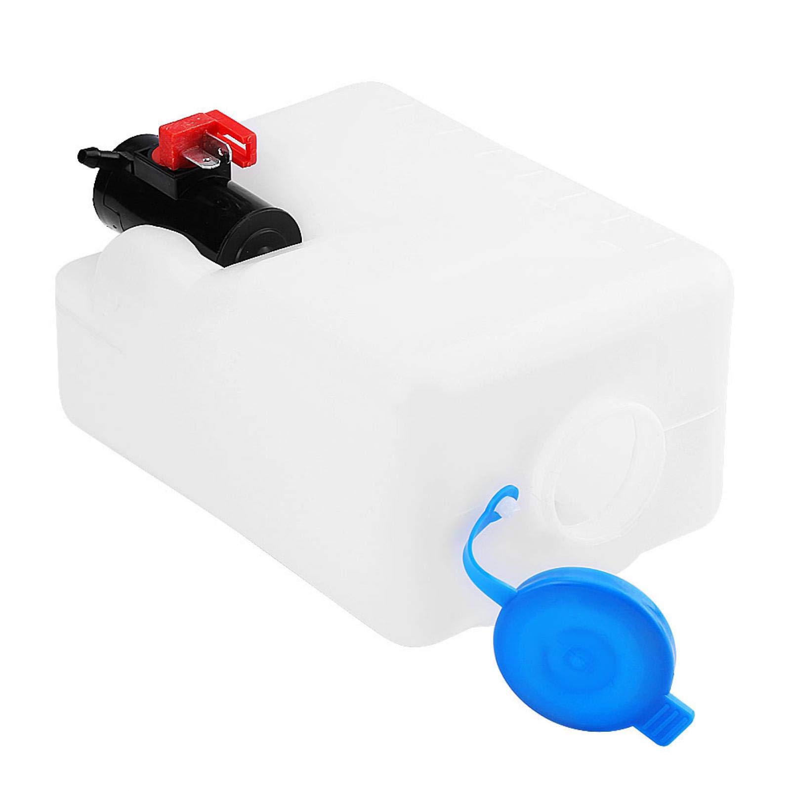 Yctze Universal Windshield Washer Reservoir Tank & Pump Kit – Fits OMP, Kangoo & More – Easy Install Washer Bottle For Cars