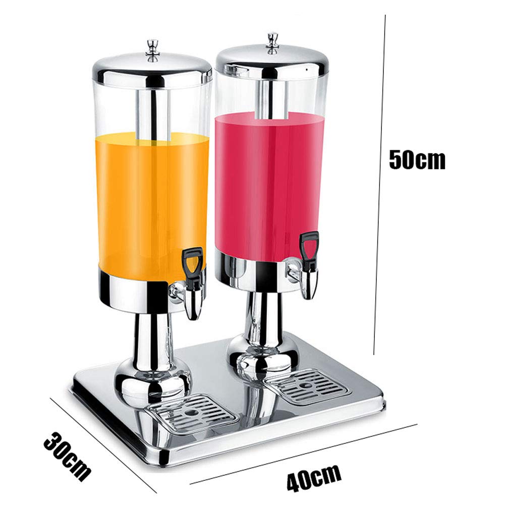 Dispensador Agua, dispensador Bebidas comerciales Dispensador Leche o Jugo frío Ideal para Barras Buffet Desayuno, buffets y Bares cócteles