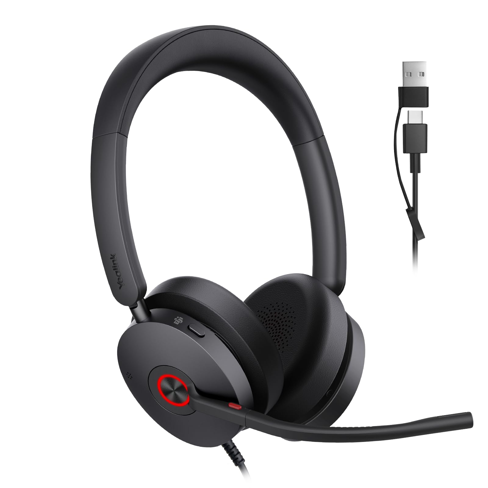 Yealink UH48 ANC Wired USB-C/A Headset
