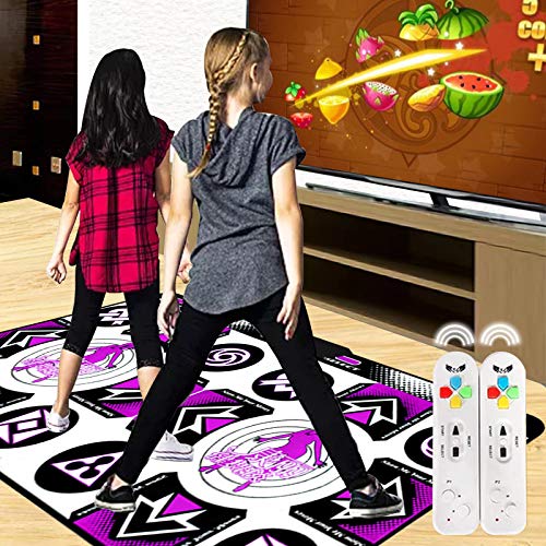 wuyule Dancing Mat Electronic Dance Mat for Kids and Adults Dancing Game Dance Pad Wireless