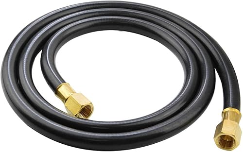 Miniatura 2 de Stanbroil Kit de instalación para fogatas con válvula de llave cromada de 1/2 pulgada para conexión de gas propano, 90K BTU máx