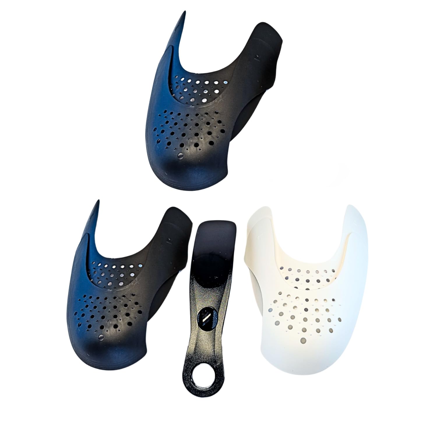 RF.ROFER® 3 Punteras para zapatos + 1 Calzador|Puntera antiarrugas para zapatillas |protectores antiarrugas zapatillas deporte