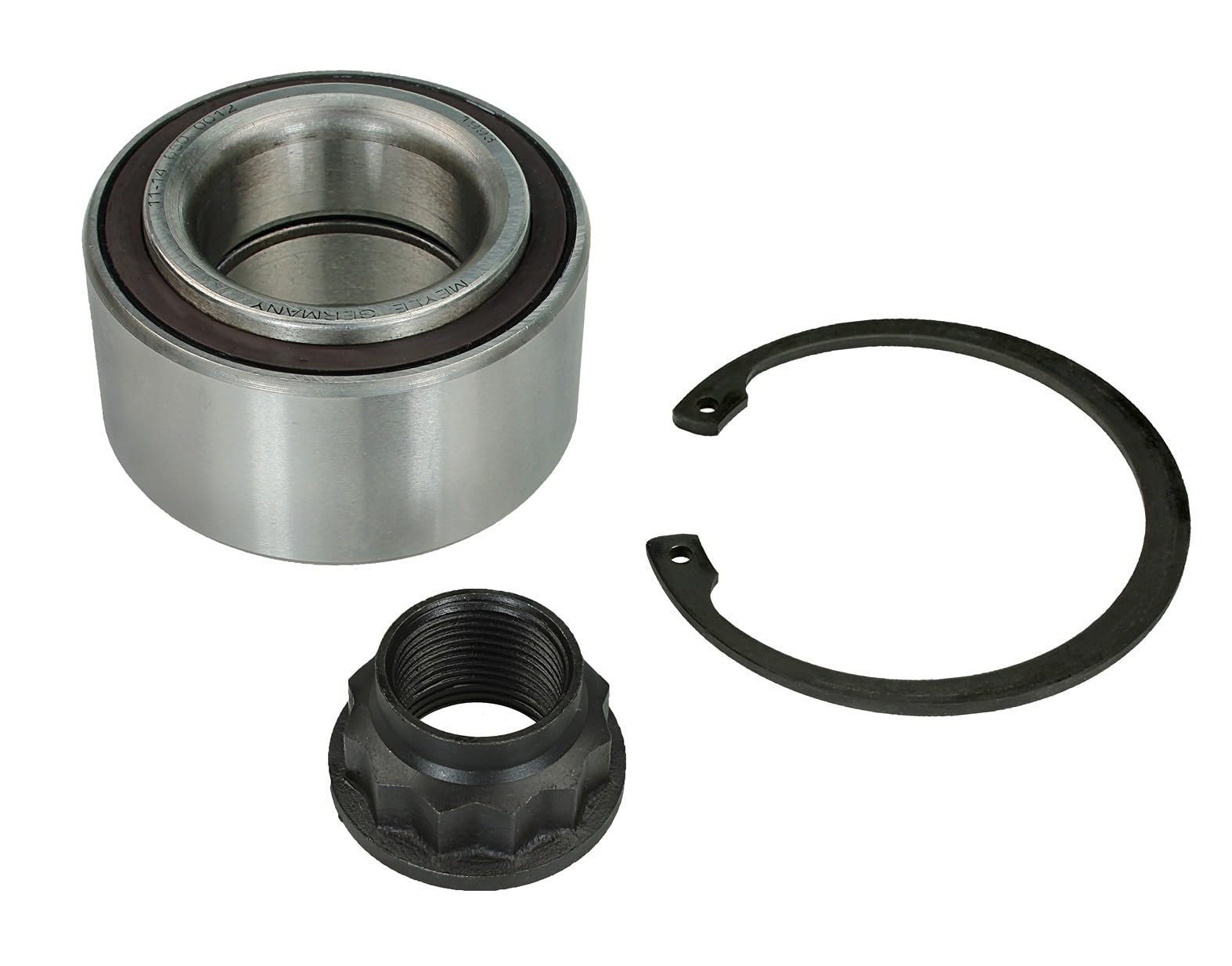 MEYLE Kit de roulement de roue 11-14 650 0012 Essieu avant Diamètre intérieur: 38mm Diamètre extérieur: 69mm Roulement à billes