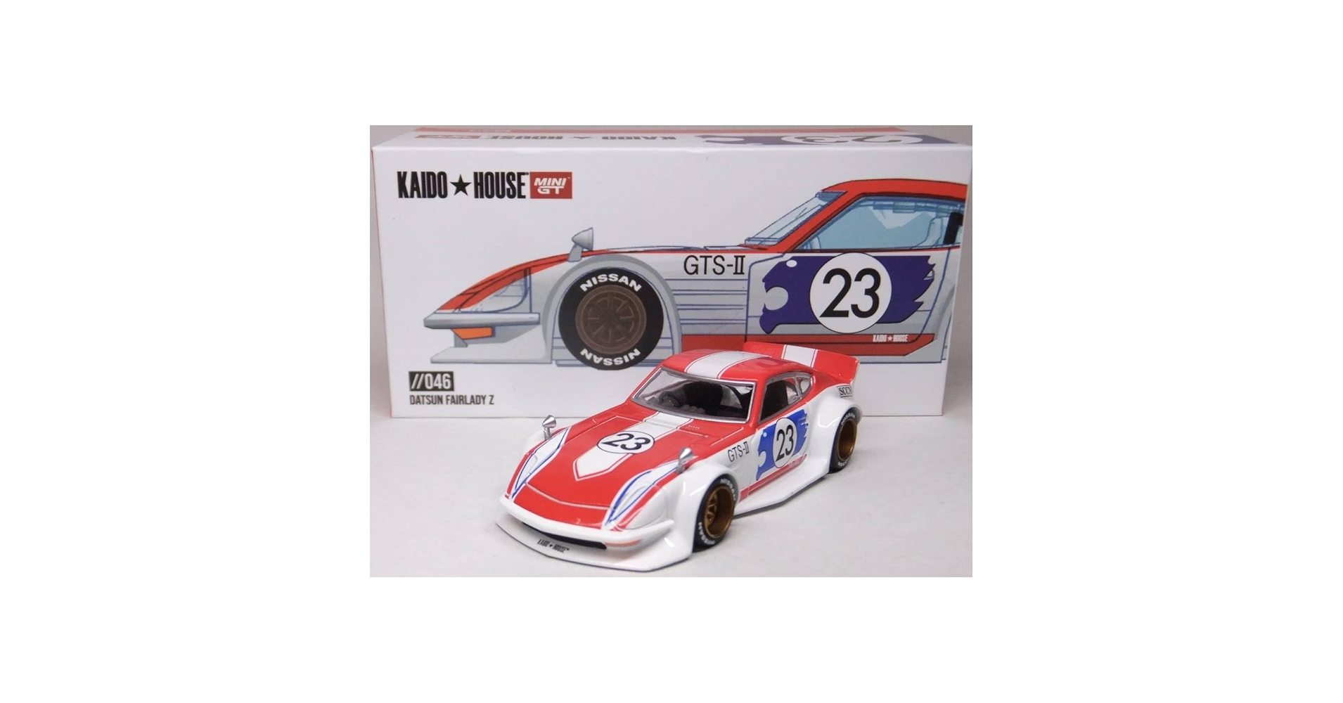 ミニカー minigt MINI GT KHMG008 ダットサン 510 プロストリート KDO510 KAIDO