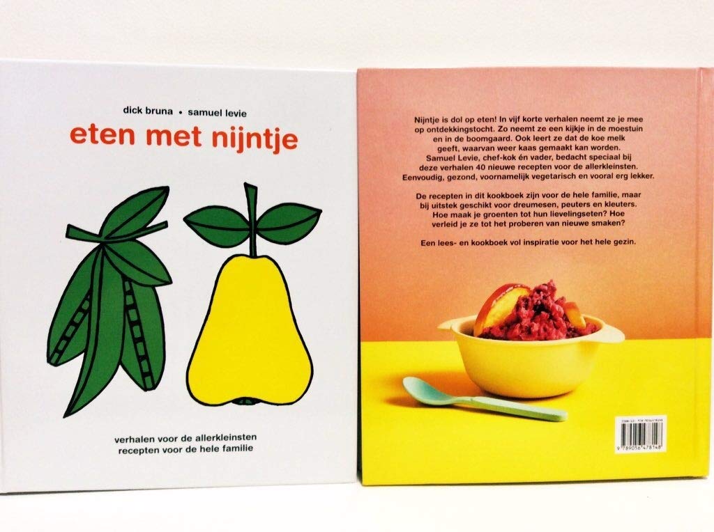 eten met nijntje レシピ本　ディック・ブルーナ　洋書　ミッフィー Amazon.co.jp: ミッフィーの料理レシピ本eten met nijntje