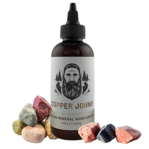 Copper Johns Hidratante mineral oceánico Loción antiedad para todas las edades Contiene más de 92 minerales y minerales iónicos del mar interior Copper Johns Hidratante mineral oceánico Loción antiedad para todas las edades Contiene más de 92 minerales y minerales iónicos del mar interior