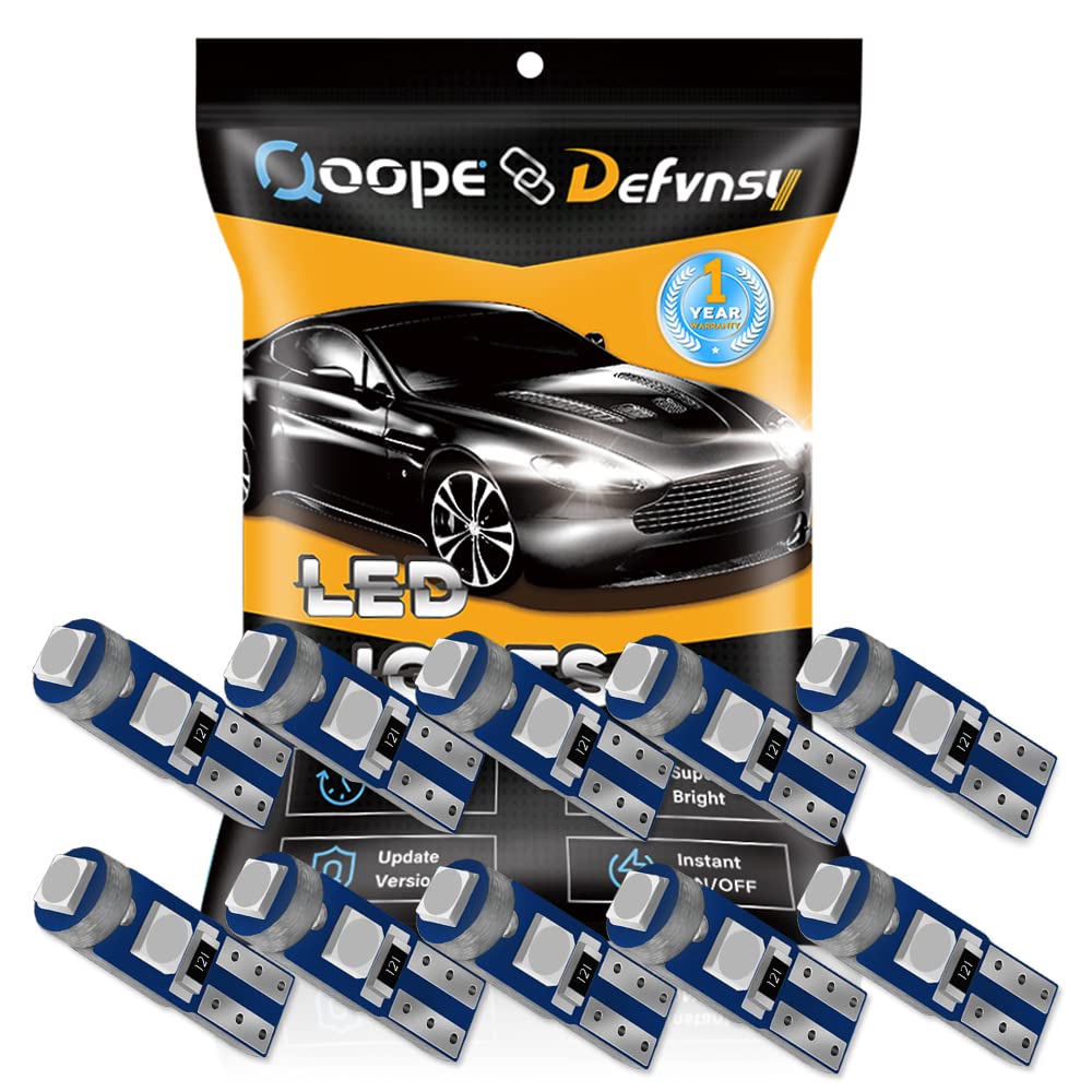 10 Lampadine LED T5 W3W Verde Per Auto - Sostituzione Luci Cruscotto, 12V, 160LM, 0.7W - Foto 10