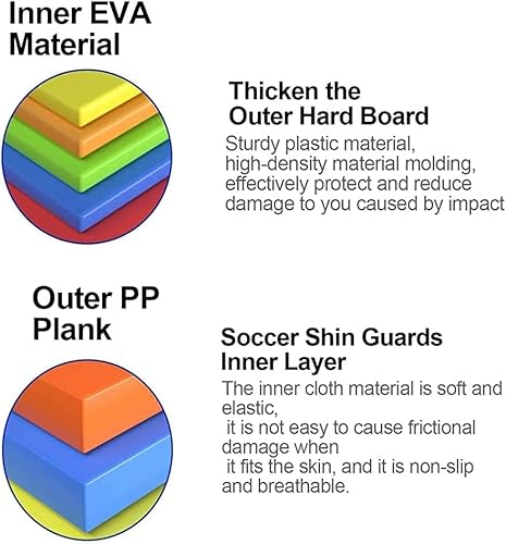 Nadusep Soccer Shin Guards, 2 Pairs Children's Soccer Shin Pad Superlight And Breathable Shin Guard Equipment For Boys And Girls, Protective Football Gear Shin Pads For Youth Men Women Teens #TOP4