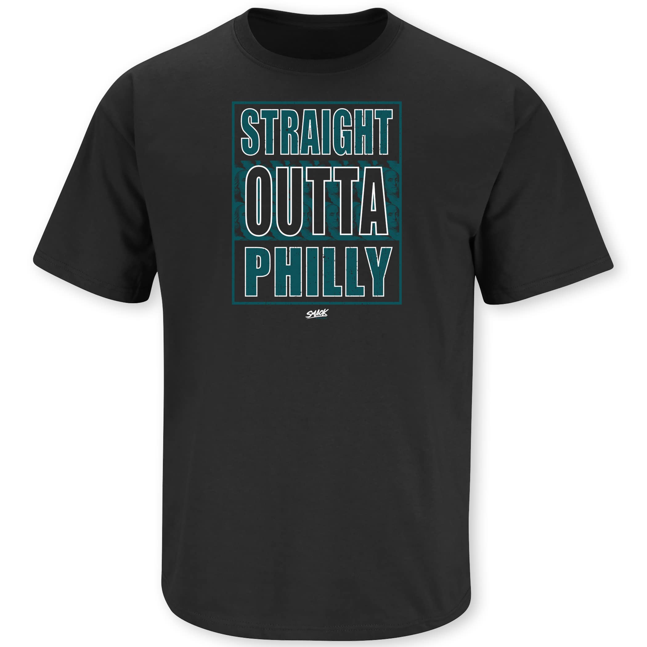 Smack Apparel Philadelphia Football Fans. Straight Outta Philly shirt (SM-5XL)
