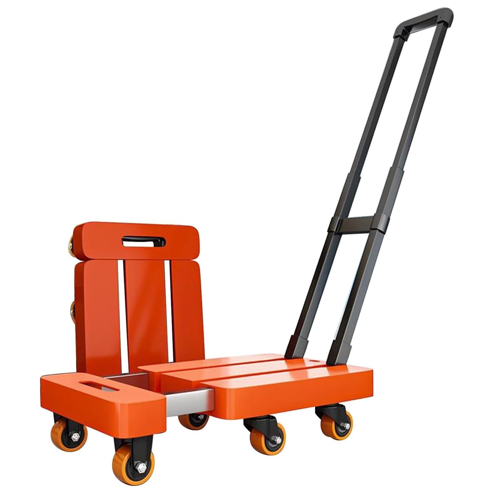 Diable pliable 6 roues : ne portez plus vos cartons de 150 kg