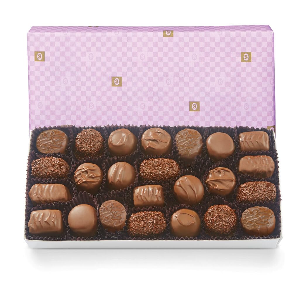 See's Candies Milk Chocolate Soft Centers (Lavender Checkerboard Wrap)