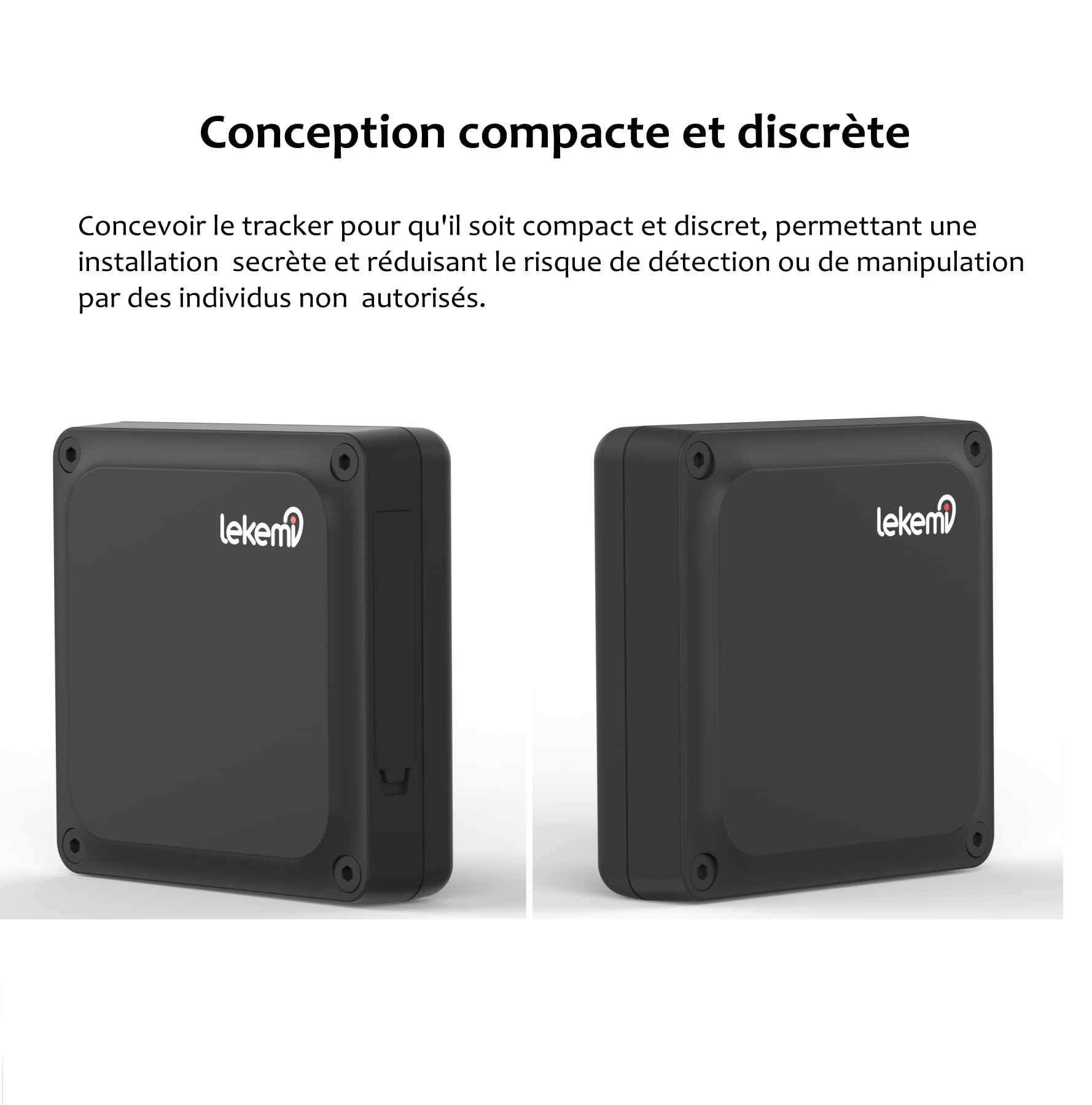 Lekemi L11 GPS Tracker - 6000mAh Akku Für Auto & Fahrzeuge Mit App