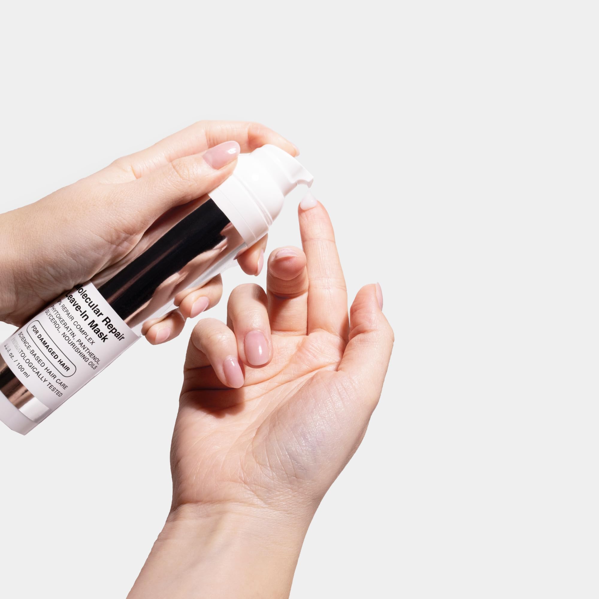 Maschera leave-in Pomélo+Co con esclusivo repair complex al 9% per un’intensa luminosità a lunga durata/Trattamento per capelli danneggiati e fragili/Molecular Repair Leave-in Mask 100 ml
