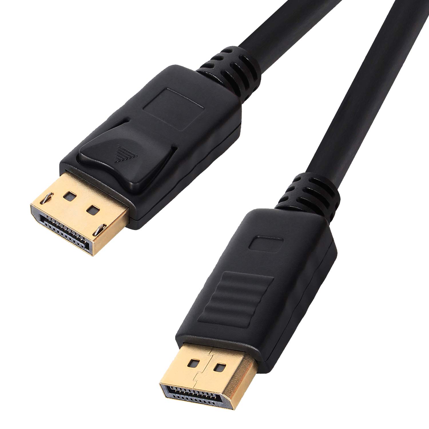 VCOM DisplayPort 1.2 Cable 10ft - 4K Male to Male DP Cable with Gold-Plated Connectors, Support 4K@60Hz and 2K@165Hz, High Speed 21.6GBps for Laptop, Desktop Computer, TV, Gaming Monitor, Projector