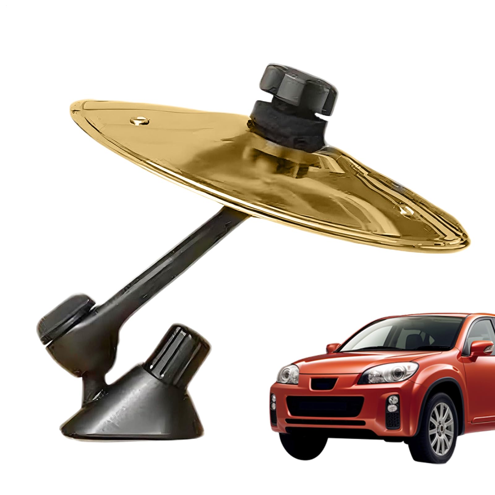 Mini Car Drum Car Crash Cymbal Car Drum Cymbal Air Vent 2pcs Air Vent Drum - Turn Your Car Into A Mobile Drum Set Premium Abs Alloy Easy Install Fun For Drummers