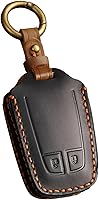 Vista 1 de ontto Funda inteligente para llavero con control remoto para Isuzu D-Max MU-X 2017-2019, funda de cuero para llaves de automóvil, funda de llave