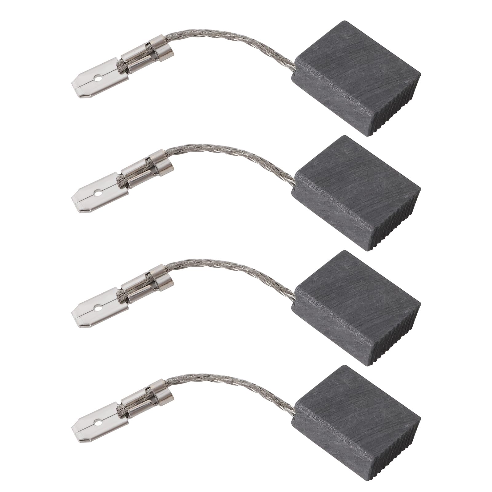 ECSiNG 4pcs Carbon Brush Replacement Part 316055220 0.23" Width 0.487" Height 0.58" Length Compatible with Metabo WEP 15-150 Angle Grinder 15mm x 12.5mmx 6mm