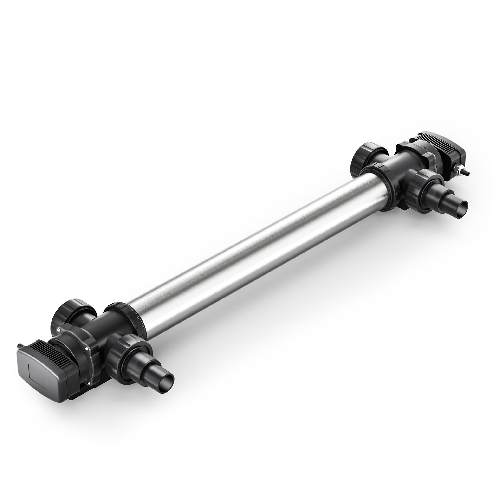 SunSun CUV-772 Chiarificatore UV per laghetto, acciaio inox, Sterilizzatore con lampada 72W