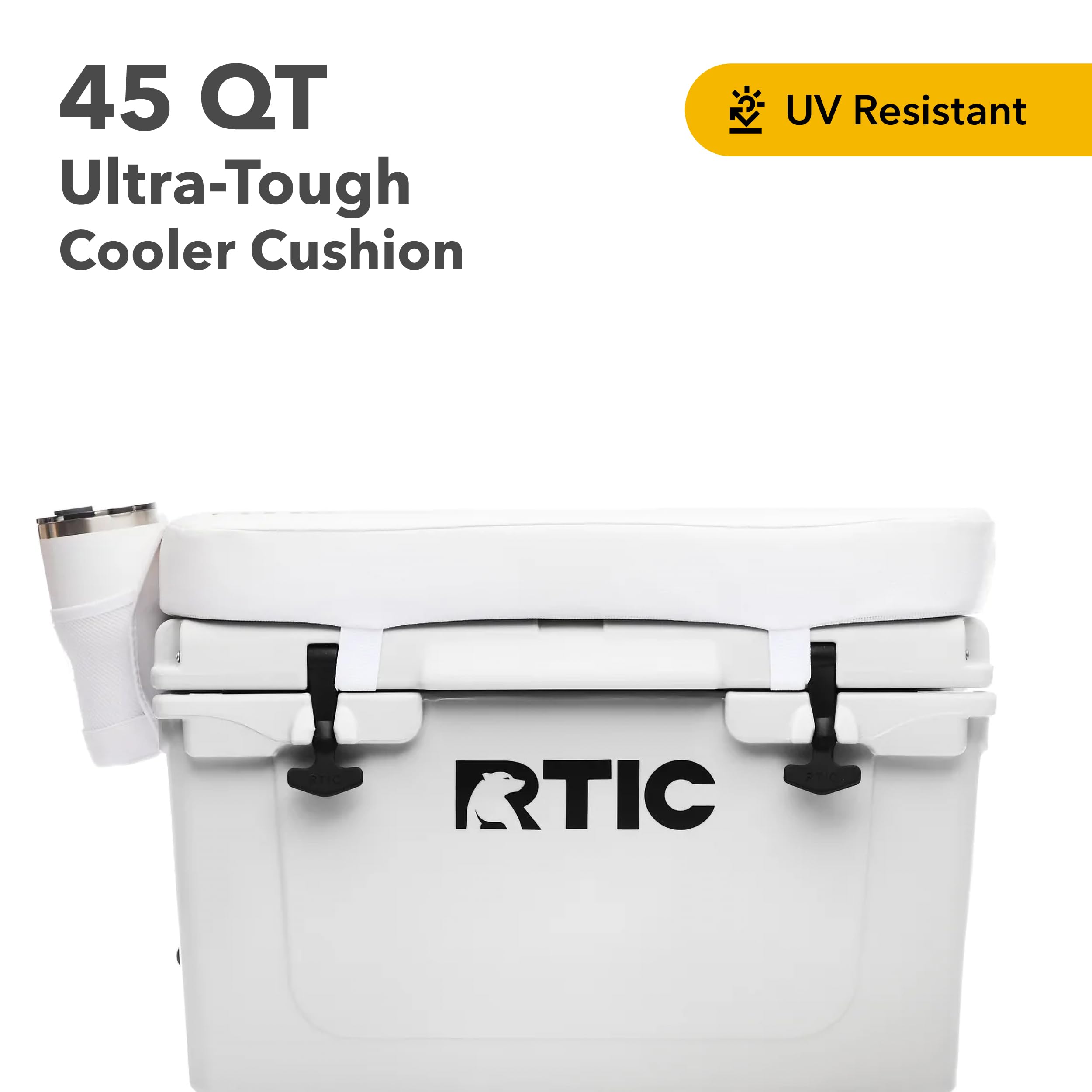 Amazon.com : RTIC Cooler Seat Cushion Compatible Hard Coolers