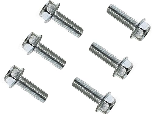 Miniatura 2 de Yapnigeel - Paquete de 6 pernos de husillo 710-1260A para Toro 112-0395 Troy-Bilt 710-1260A 710-0650 710-04484 Cub Cadet MTD