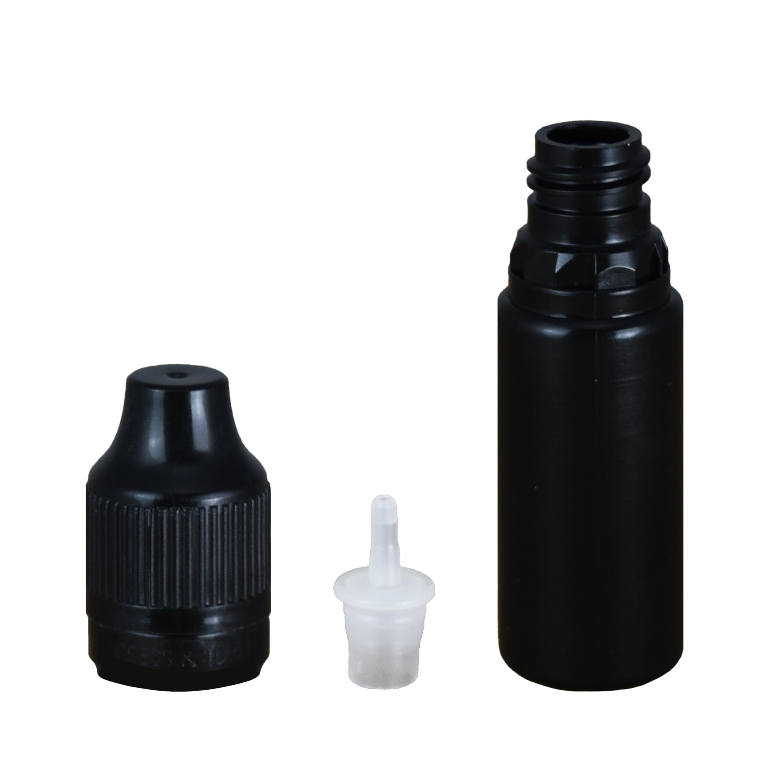100 Leerflaschen 10ml mit Deckel Tropfflaschen Quetschflaschen Laborflaschen I HERRLAN - Qualität Made in Germany