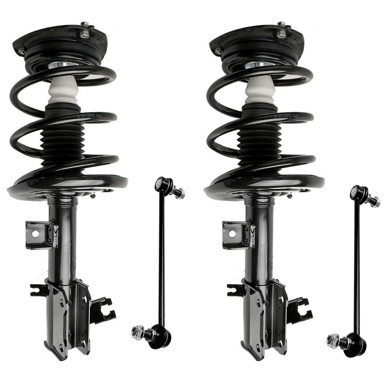 Buy WEIZE Front Quick Install Ready Strut & Coil Springs Assembly